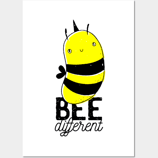 Bee different Wall Art by bosssirapob63